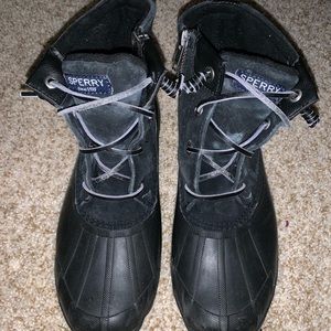 black speedy boots